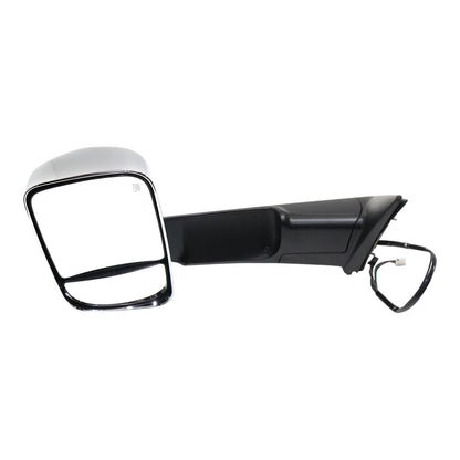 Tow Mirror for Ram 1500 (2012–2013) Driver Side Power Heated Puddle Light