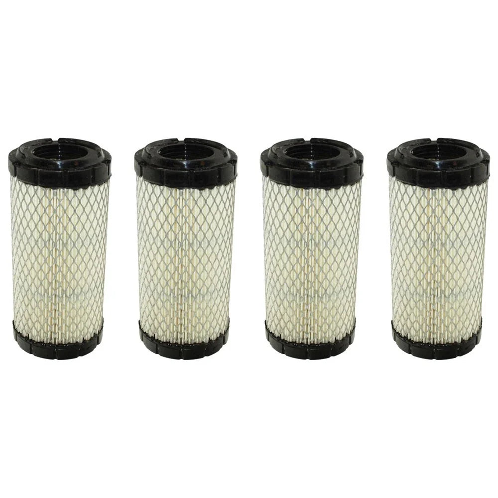 Set of 4 Outer Air Filters for Kubota (Replaces 1665911221)