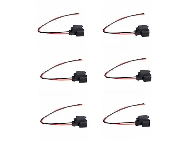 Fuel Injector Harness Connector Set of 2 for Mazda 6 (2006) QF344ZQ