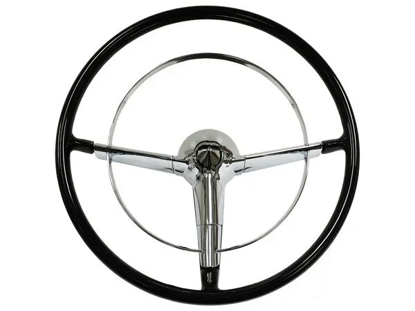 Restomod Steering Wheel with Horn Button for 1955–1956 Chevy Bel Air