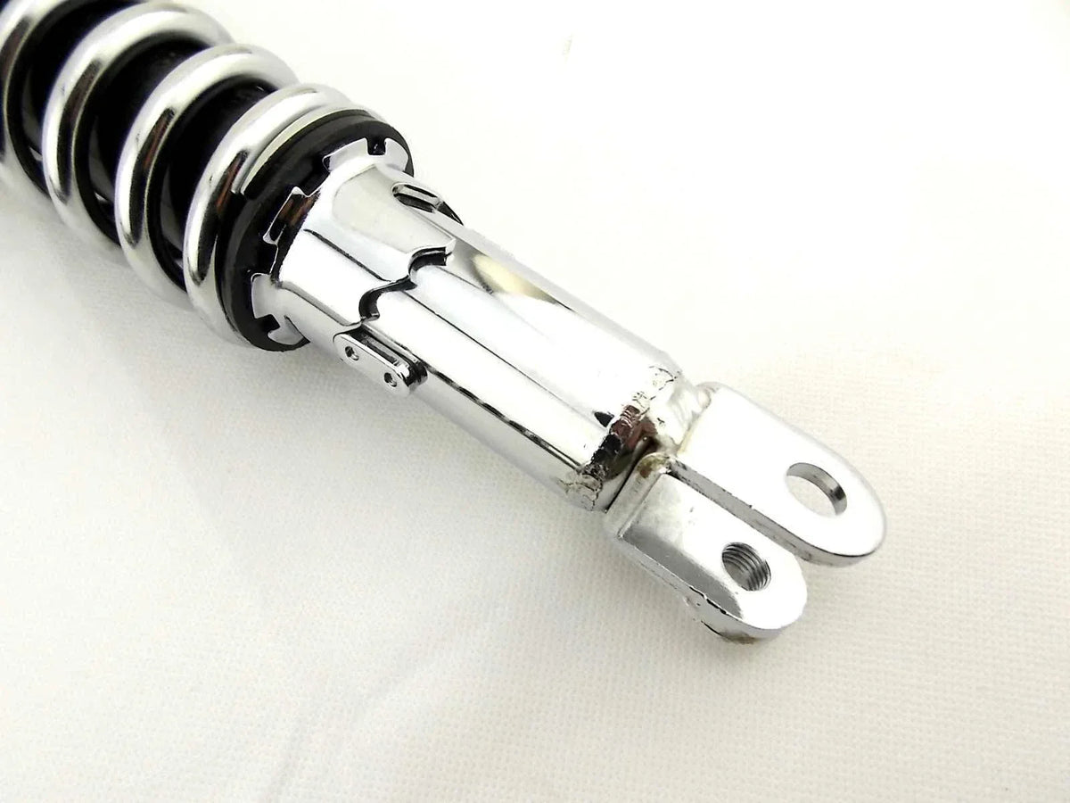 335mm JBS Black/Chrome Rear Shock Absorbers for Suzuki RE5 (1975-1976)