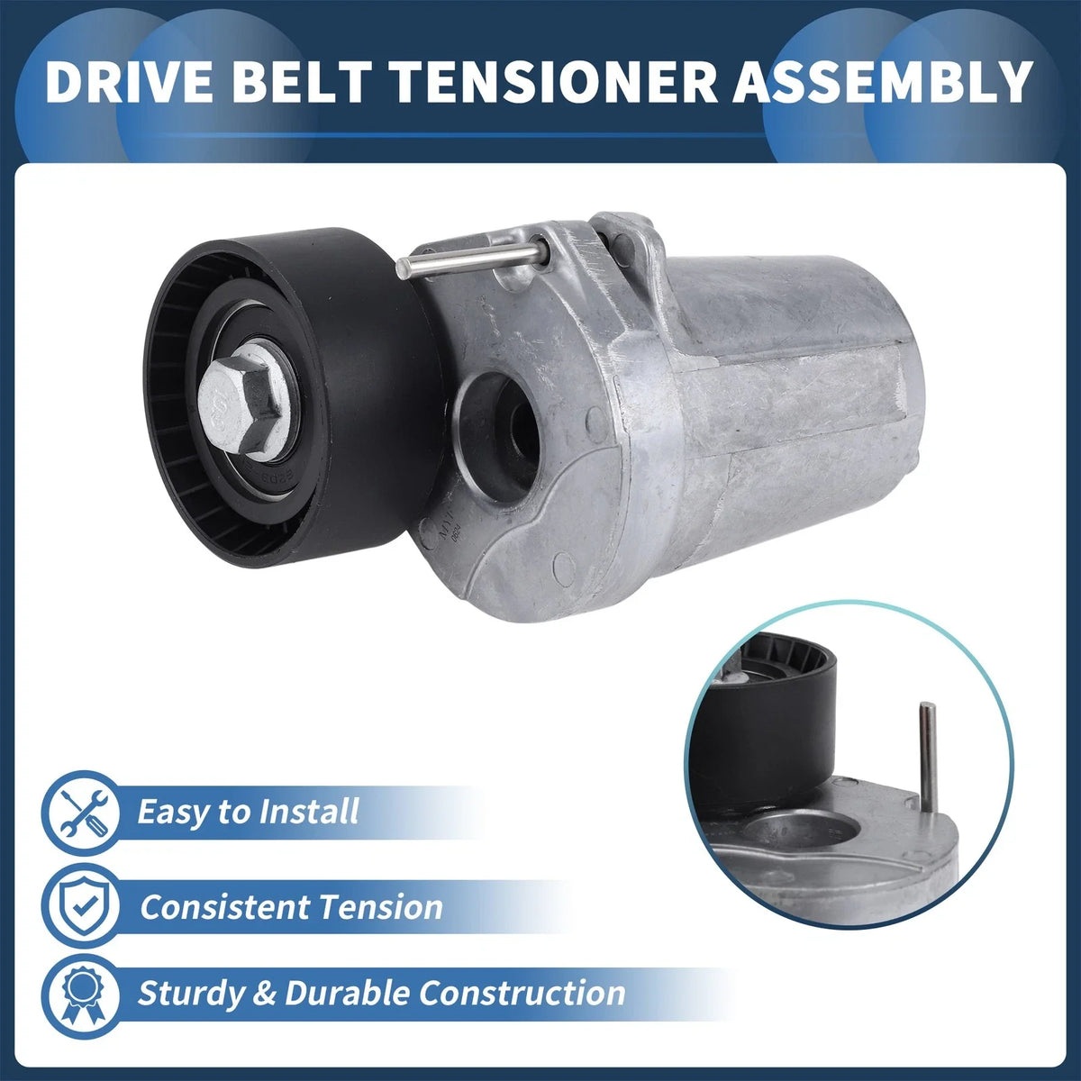 Belt Tensioner for BMW 5 E60 520d Saloon Diesel (2005–2009) No. 11287800334