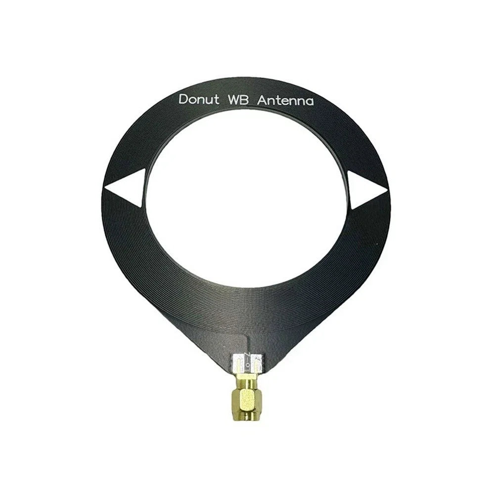 Donut Antenna for Shortwave Radio (10kHz to 180MHz) - SMA Connector