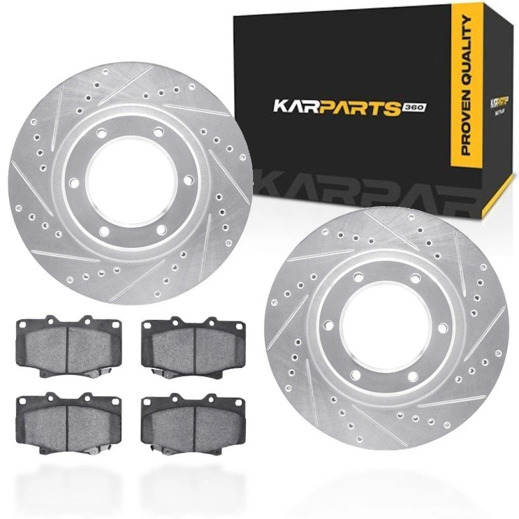 Rotor Set for Toyota Land Cruiser (1990–1992) ALX-PAU-DF-7512-76088-CLA1