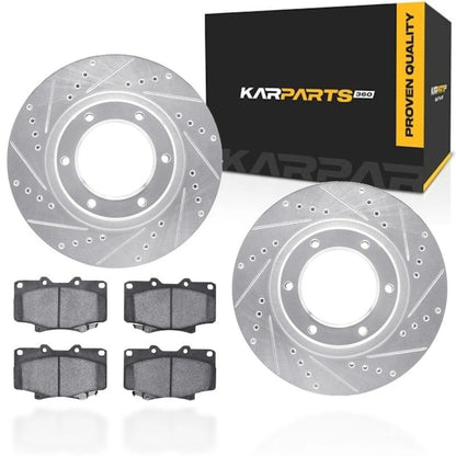 Rotor Set for Toyota Land Cruiser (1990–1992) ALX-PAU-DF-7512-76088-CLA1