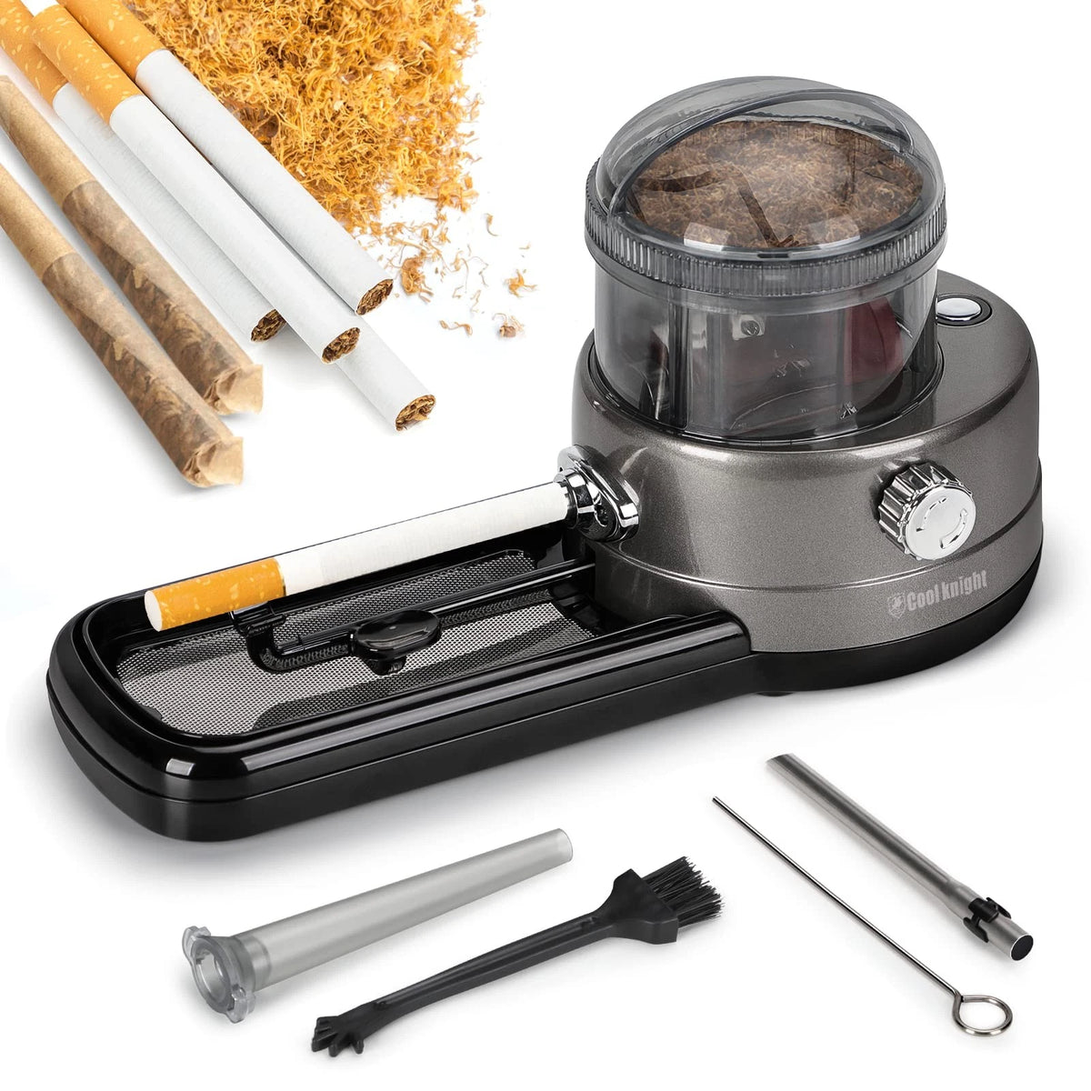 Electric Cigarette Rolling Machine Portable Tobacco Injector