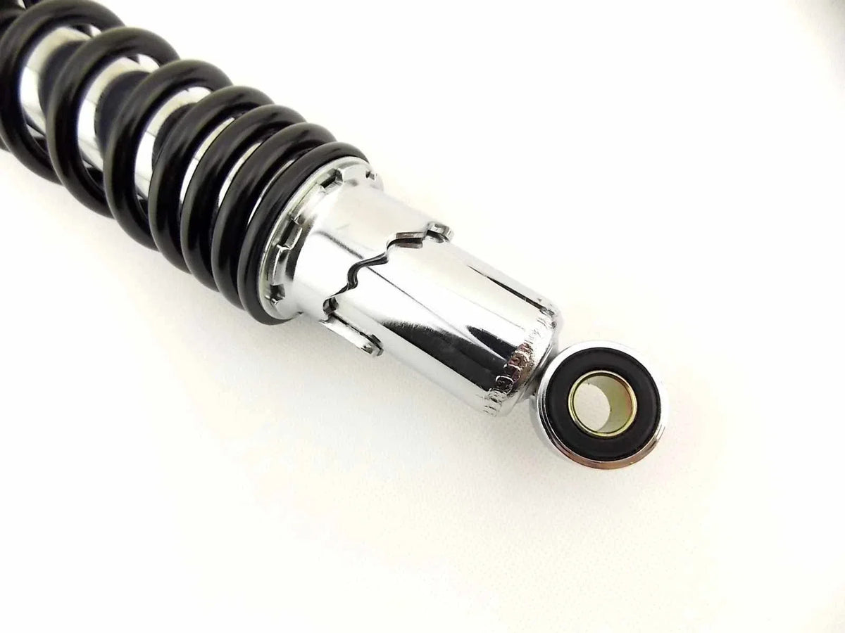 300mm JBS Black/Chrome Rear Shock Absorbers for Kawasaki VN250