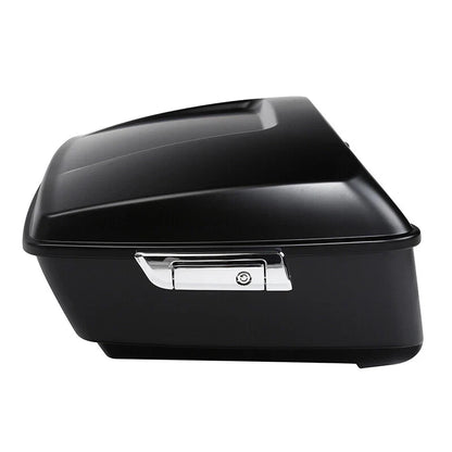 Matte Black Trunk Pad Mount Rack for Harley Touring Road King (2009–2013)