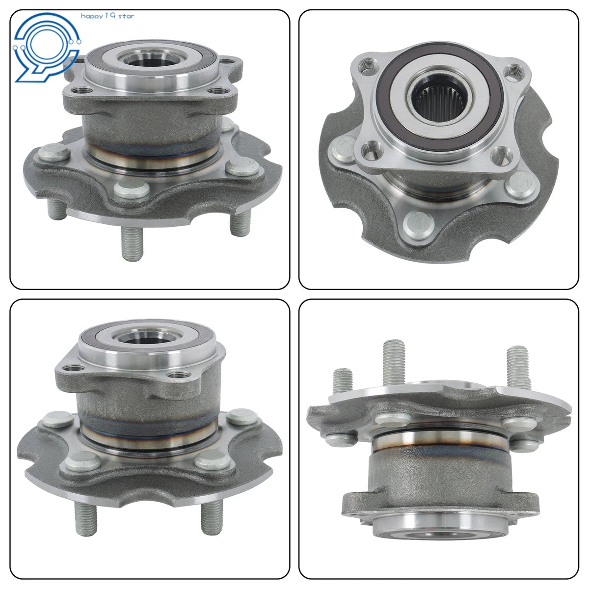 2X Rear Wheel Hub Bearing Assembly for Toyota RAV4 (2013–2023)