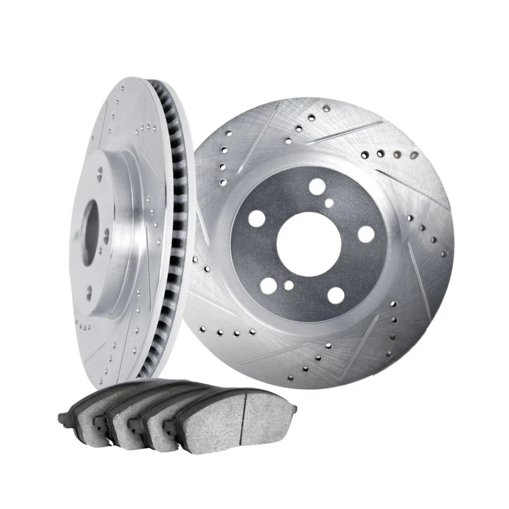 Set of 2 Brake Rotors for Dodge Magnum (2005–2008) ALX-PAU-DF-7212-39033-CLA4