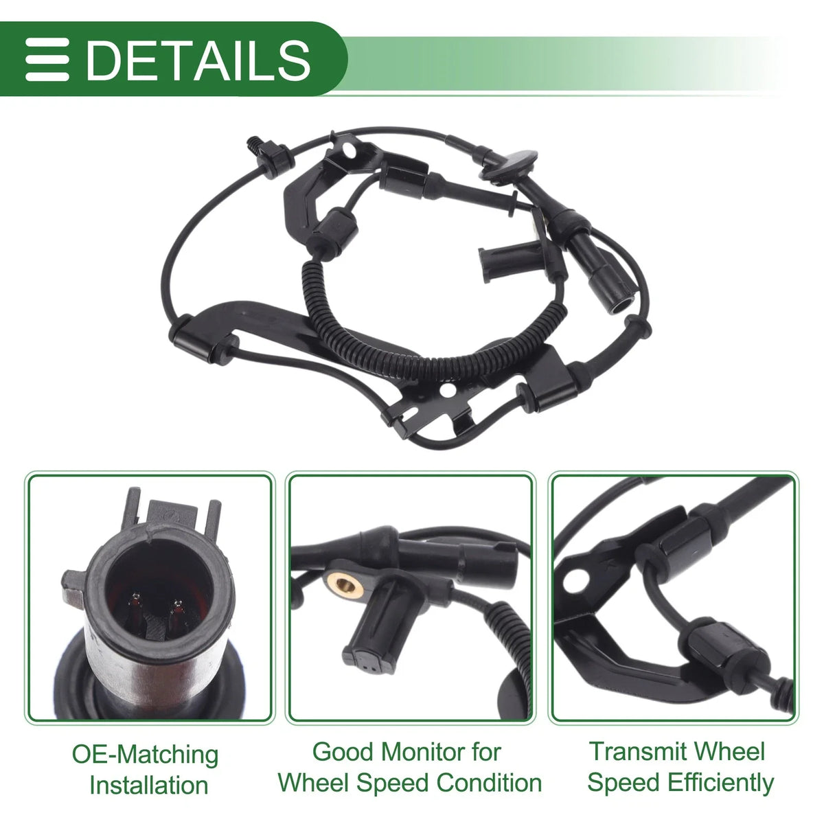 ABS Wheel Speed Sensor No.19236186 for Ford Escape (2001–2008) Right Front