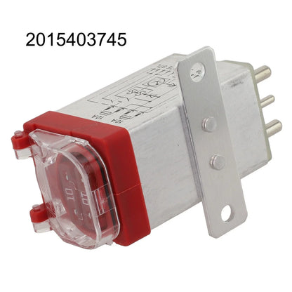 Gray Plastic Overload Protection Relay for Mercedes W201 W124 W126 (1984–1991)