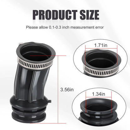 Air Box Cleaner Boot Joint Duct for Yamaha TW200 (1987–2000) 2JX-14453-00-00