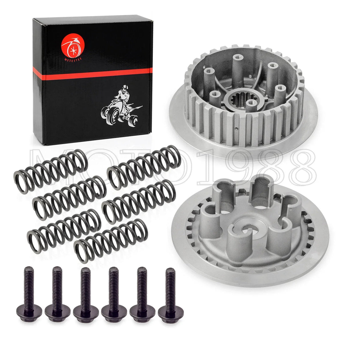 Clutch Kit for Yamaha YFZ450 (2006–2013) - Center Hub, Pressure Plate, Springs