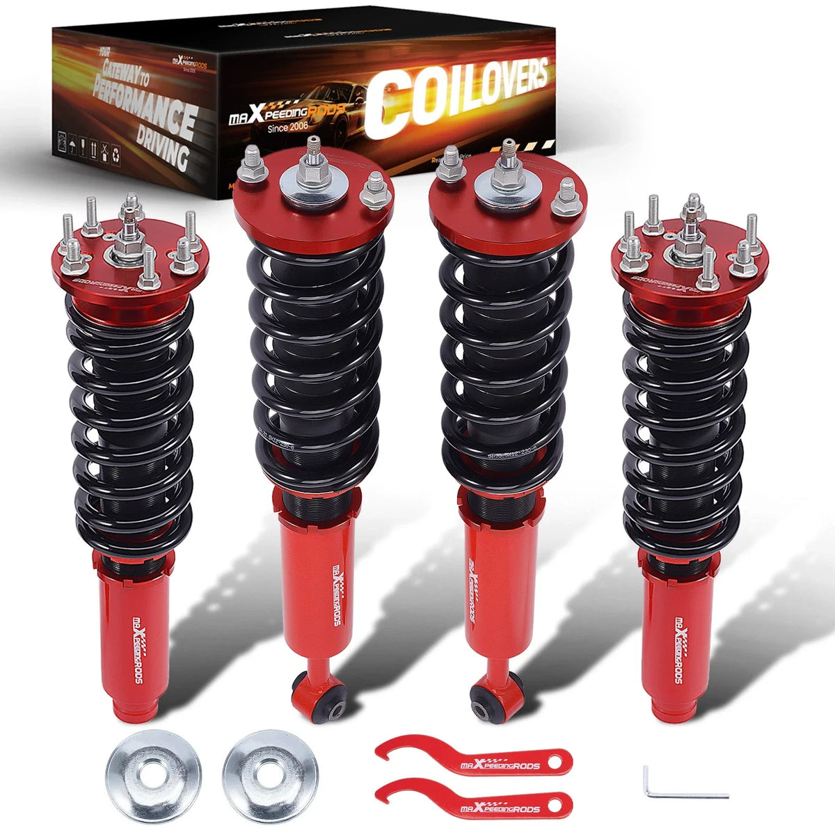 24 Way Damper Coilovers Suspension Struts Kit for Honda Accord (2003–2007)