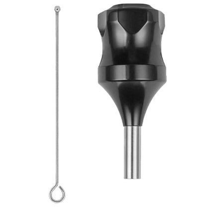 Professional Black Tattoo Cartridge Grip with 78mm Needle Plunger