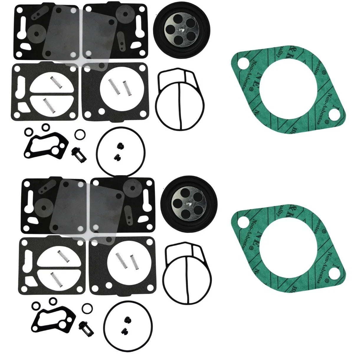 Carburetor Rebuild Kit & Base Gaskets for Sea Doo GTX SPX 787 800 (1997–2002)