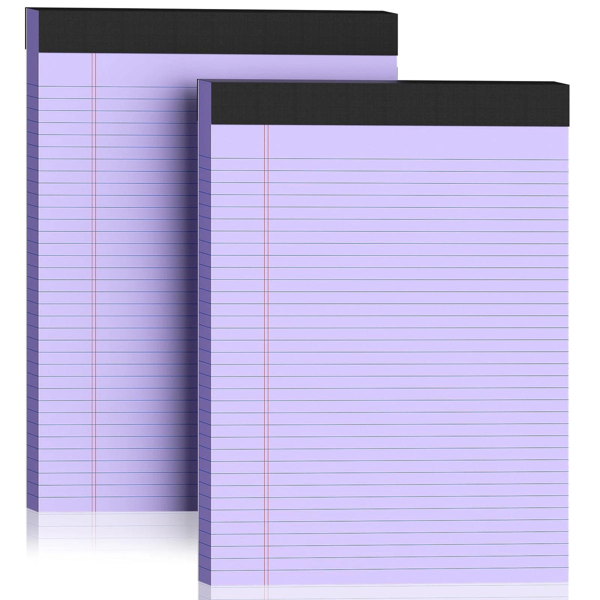 2 Pack Legal Pads 8.5 x 11 College Ruled Purple
