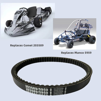 Go Kart Drive Belt for 30 Series Torque Converter (2010–2023)