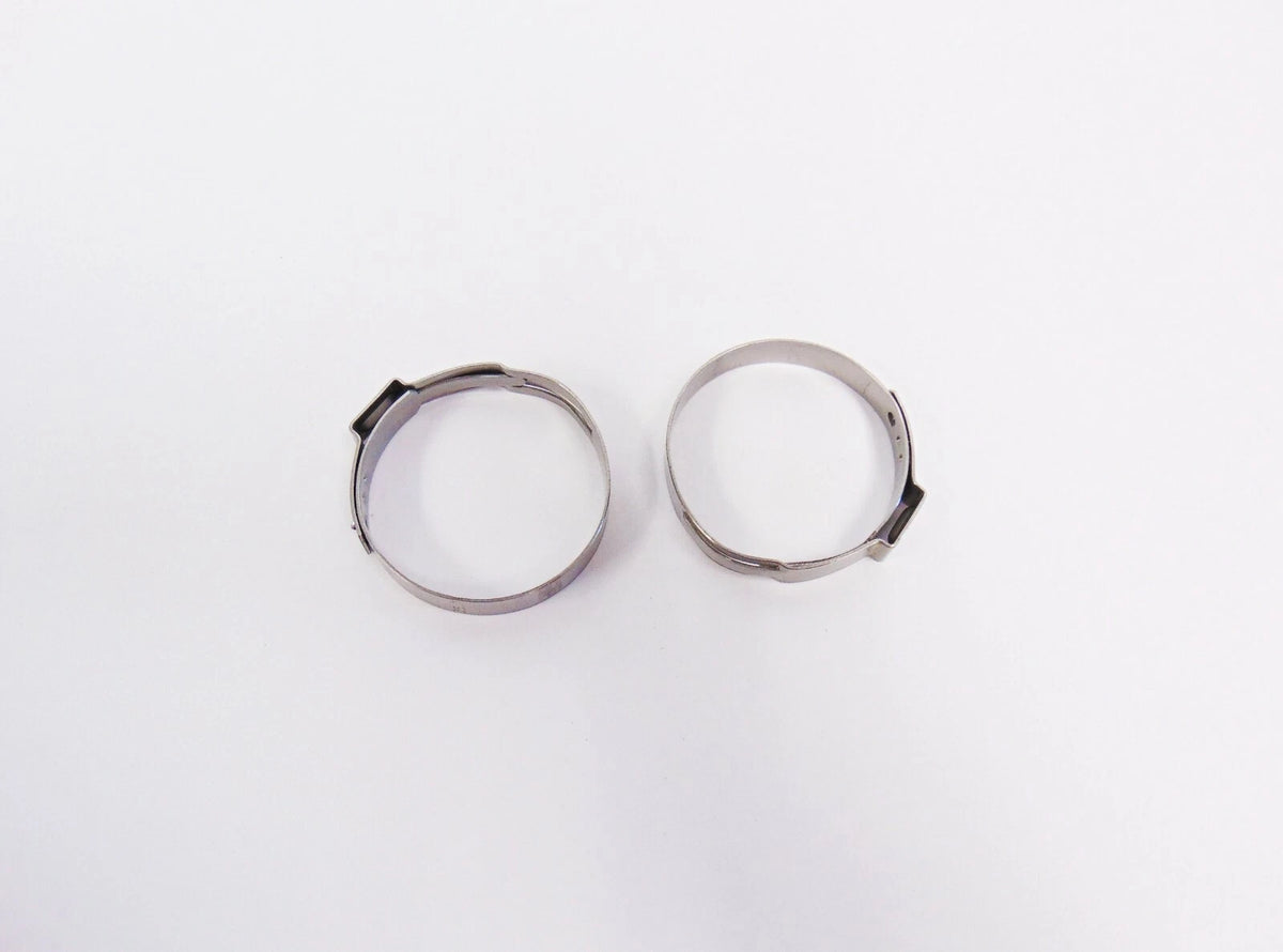 Set of 2 Crimp Hose Clamps for Arctic Cat Snowmobile (1623-656)