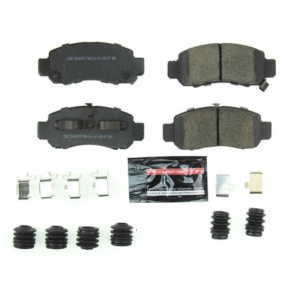 2X Powerstop Z23-832 Brake Pad Set Front for Honda Insight (2000–2002)
