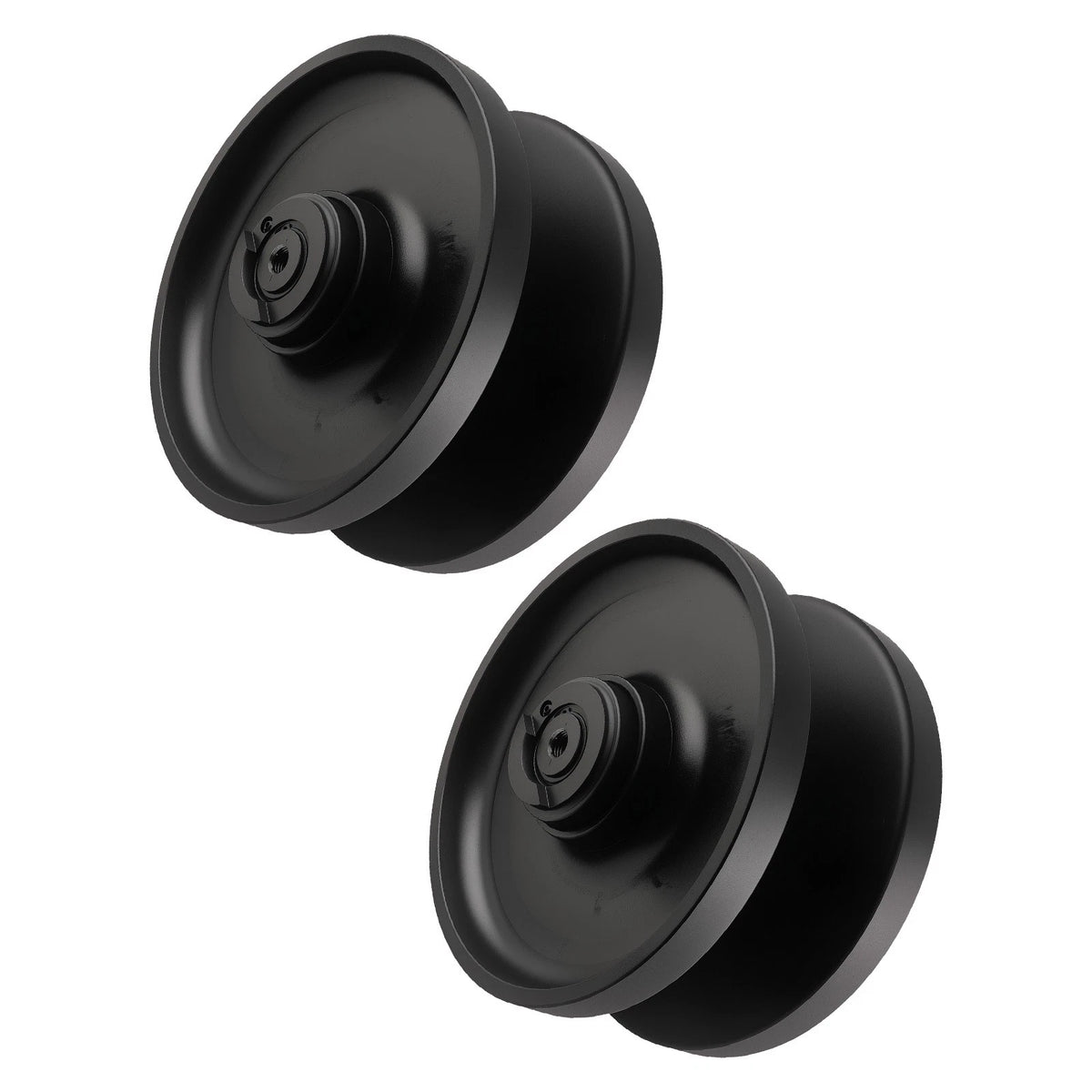 2X Track Idler Pulley for John Deere 333D 333E (AT366458, AT322755, FT96LM)