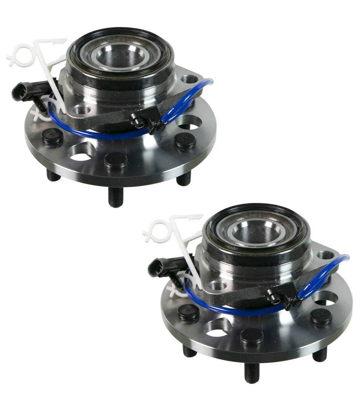 Set of 2 Front Wheel Bearing Hub Kit for Chevy Tahoe GMC Yukon (4WD)