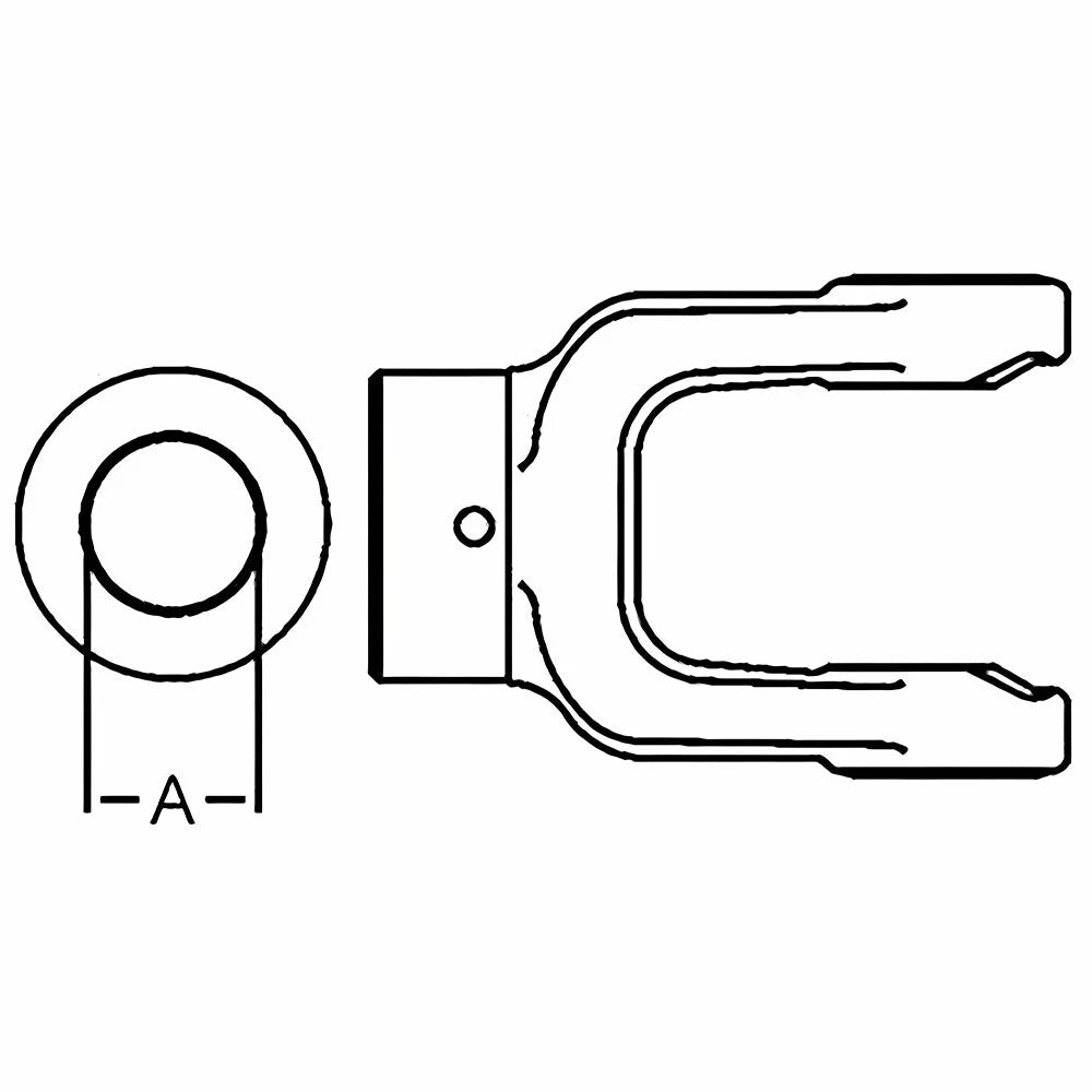 Implement Yoke Shear Pin for John Deere 35 Series (Fits Domestic Models)