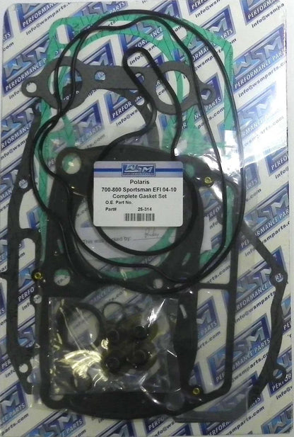 WSM Complete Gasket Kit for Polaris Ranger RZR Sportsman (2005–2010)
