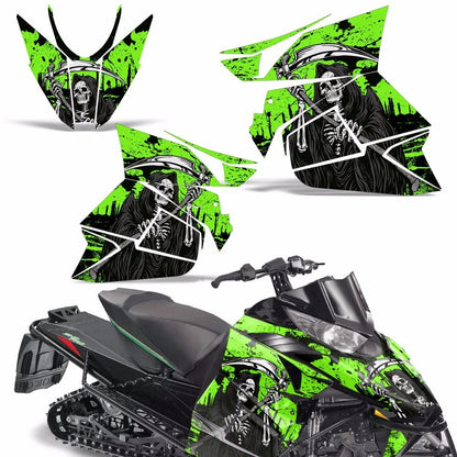 Sled Graphics Stickers Decals for Arctic Cat ProCross SnoPro (2012–2016)