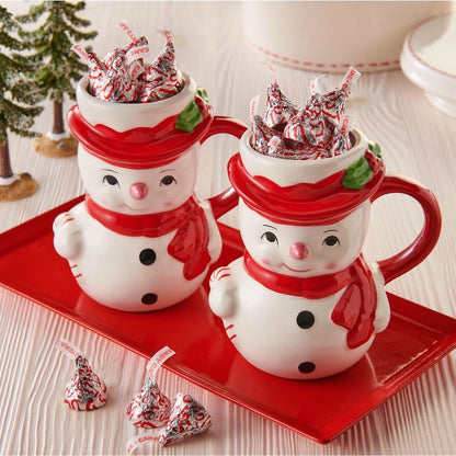Candy Cane Kisses Christmas Edition for Holiday Treats (2023) - 1.5 LB