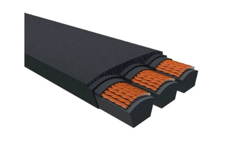 2X Banded V Belt B2 1.48" x 80" OC for Automotive Applications