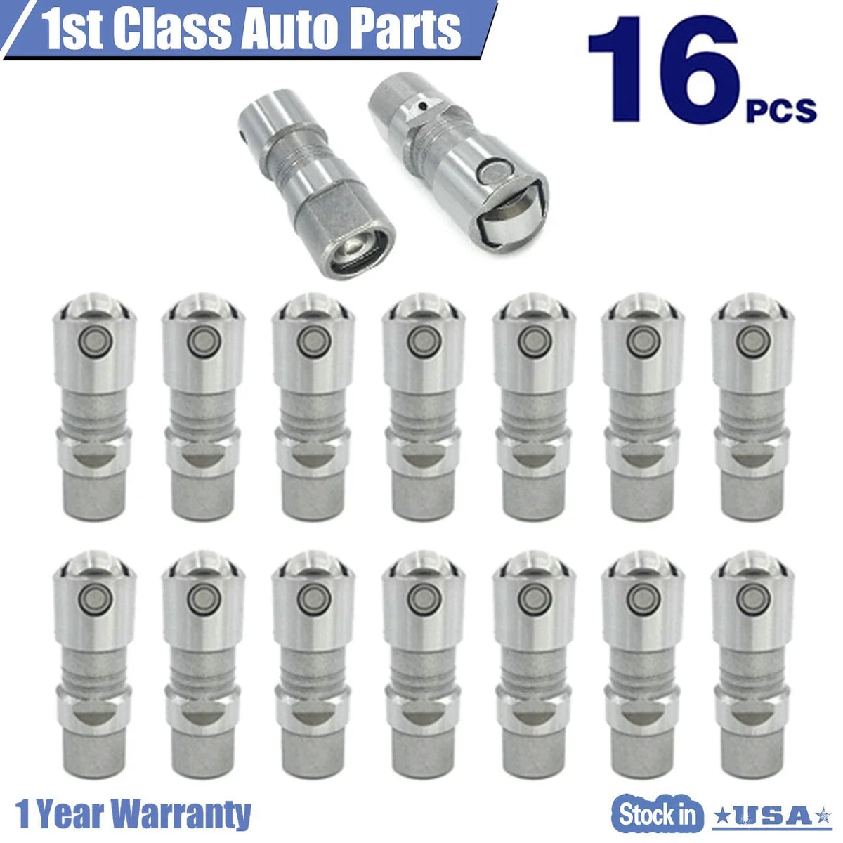16PCS Hydraulic Lifters for Ford Excursion Econoline Super Duty (2003–2010)