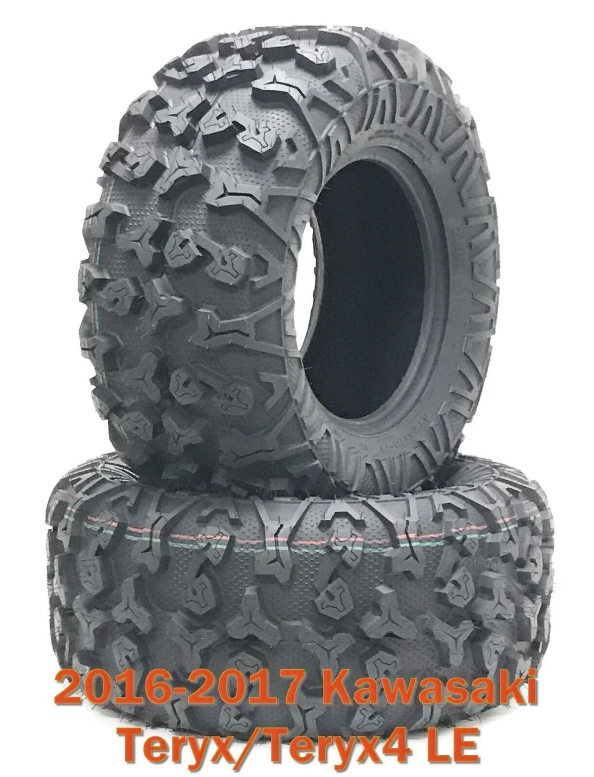Set of 2 Front Tires for Kawasaki Teryx/Teryx4 LE (2016–2017) 27x9R14 8PR Radial