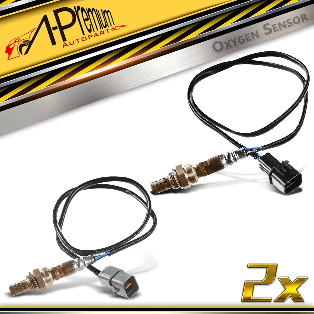 2X O2 Oxygen Sensor for Mitsubishi Diamante (MD312084, MD343987, MD305149, MR985165, MD313819, 250-24026, 250-24241)
