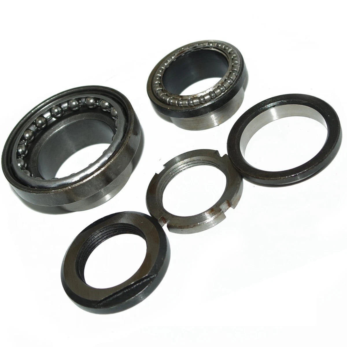 Steering Fork Cup Cone Bearing Bush Kit for Lambretta LI TV