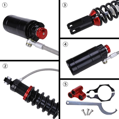 Stage 4 Rear Air Shock Absorbers for Yamaha YFZ 450LE YFZ450 YFZ450RSE