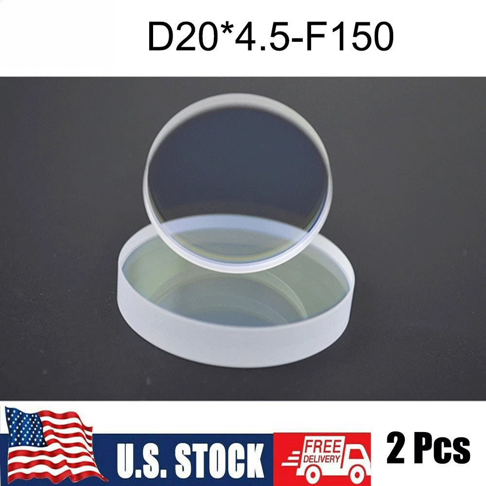 4PCS Focus Lens Cleaning Lens for Laser Welder D204.5-F150mm