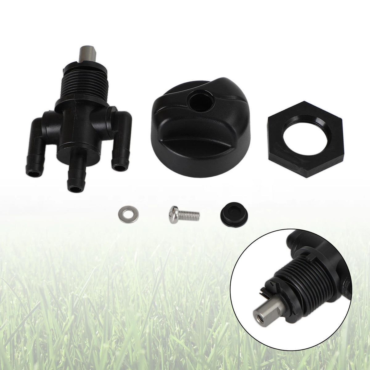 Fuel Shutoff Valve Petcock 3-Way for Polaris Xplorer 300 400 (M552-A089)