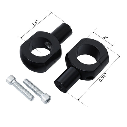 3.5" Handlebar Riser for Harley Touring Street Road Glide