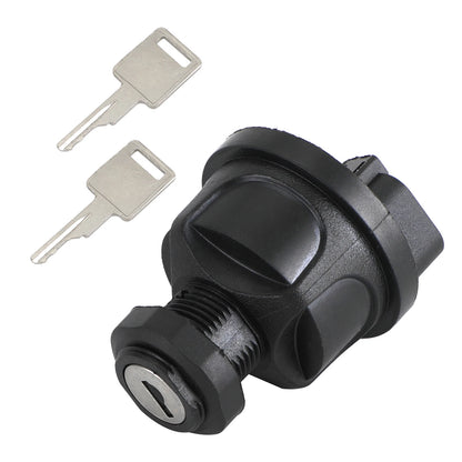 Ignition Switch with 2 Keys for Bobcat S100 S130 S150 S160 S185 S205 S330 S450 (6693245)
