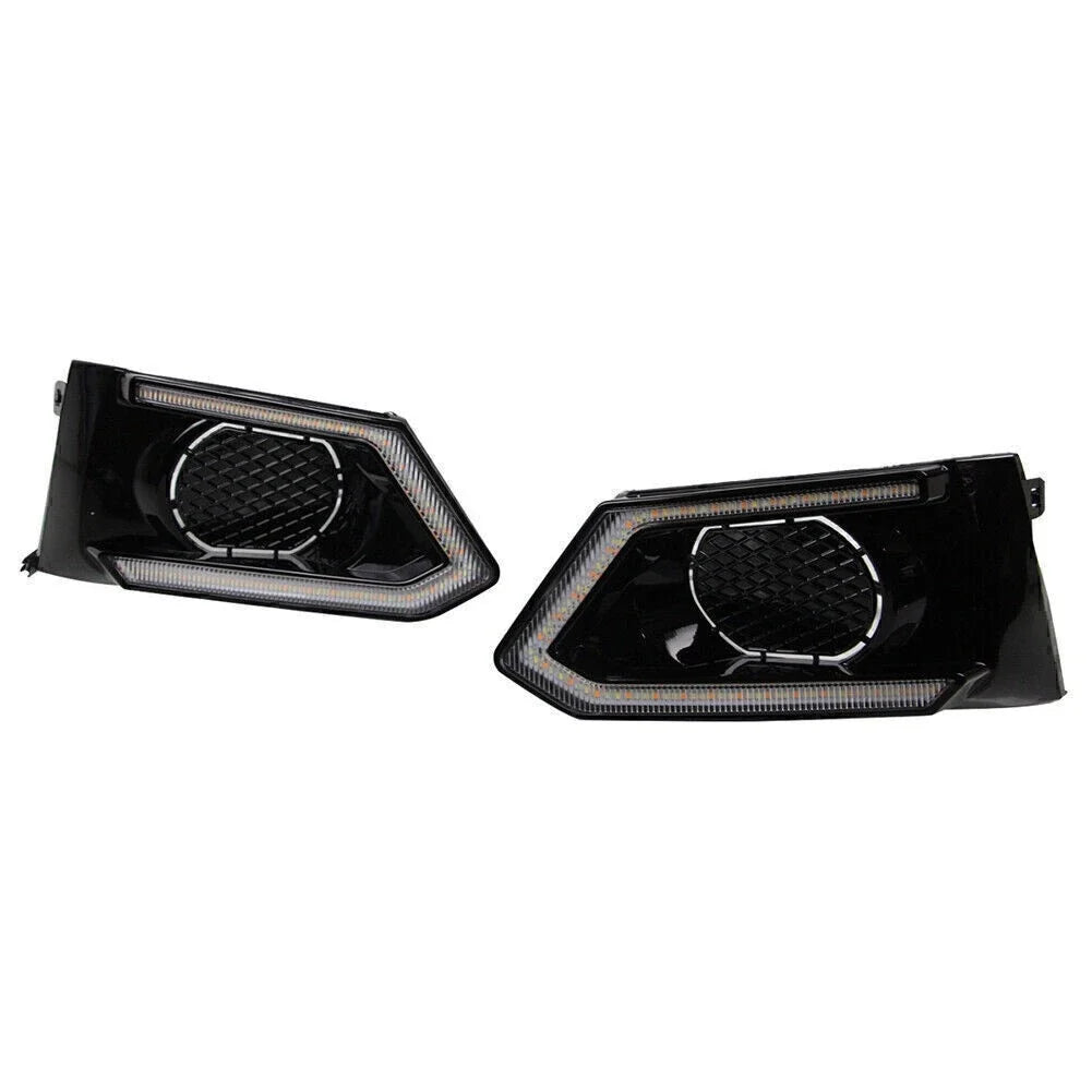 2PC LED Daytime Running Lights DRL Amber White for Nissan Altima Teana (2019–2020)