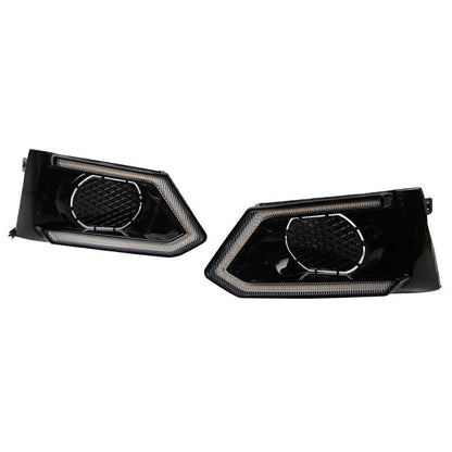 2PC LED Daytime Running Lights DRL Amber White for Nissan Altima Teana (2019–2020)