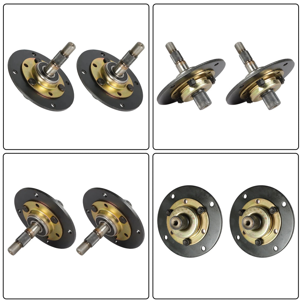 2X Spindle Assembly for MTD (753-05319, 717-0906, 917-0906A)