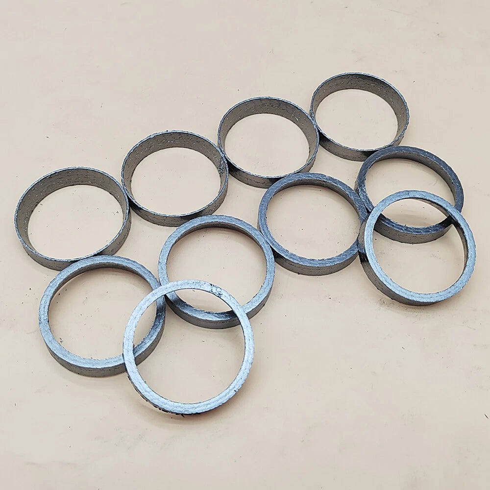 Set of 10 Exhaust Port Gaskets Kit for Harley-Davidson Sportster 883 (1986–2014) 65324-83C