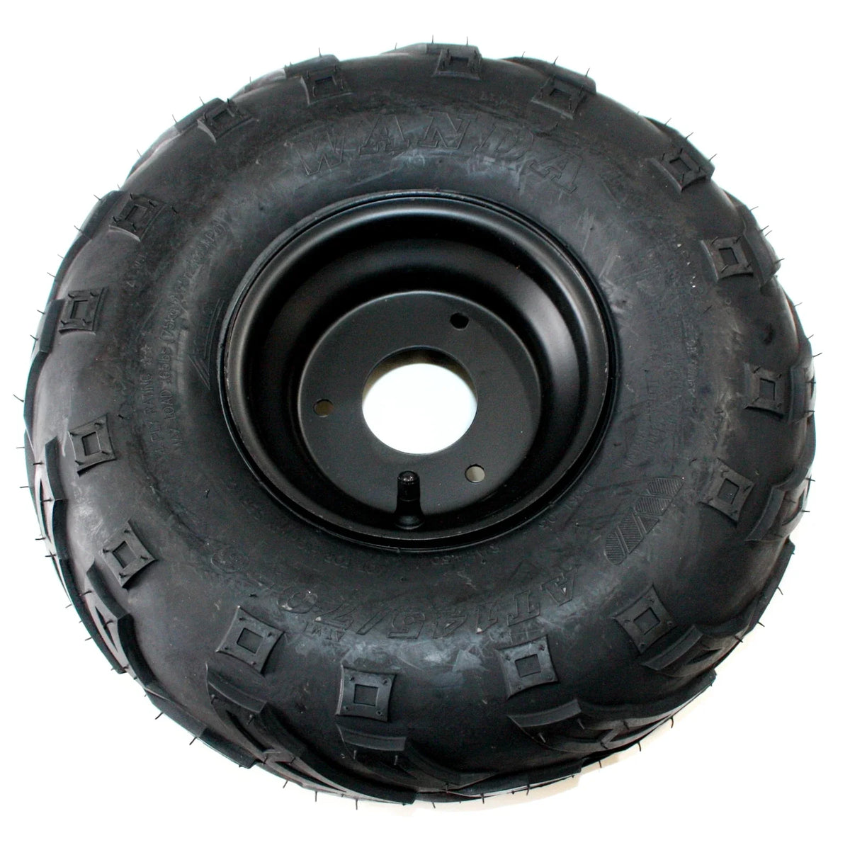 3 Stud Wheel Rim Tire for 50cc 110cc Quad Dirt Bike ATV Buggy (145/70-6)
