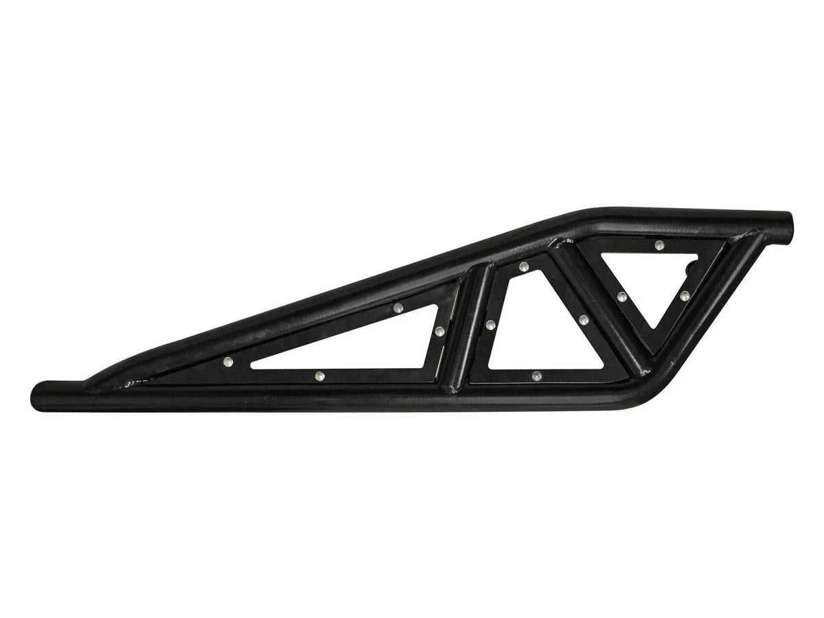 SuperATV Heavy Duty Rock Slider Nerf Bars for Polaris RZR 900/S (2015–2020) Red