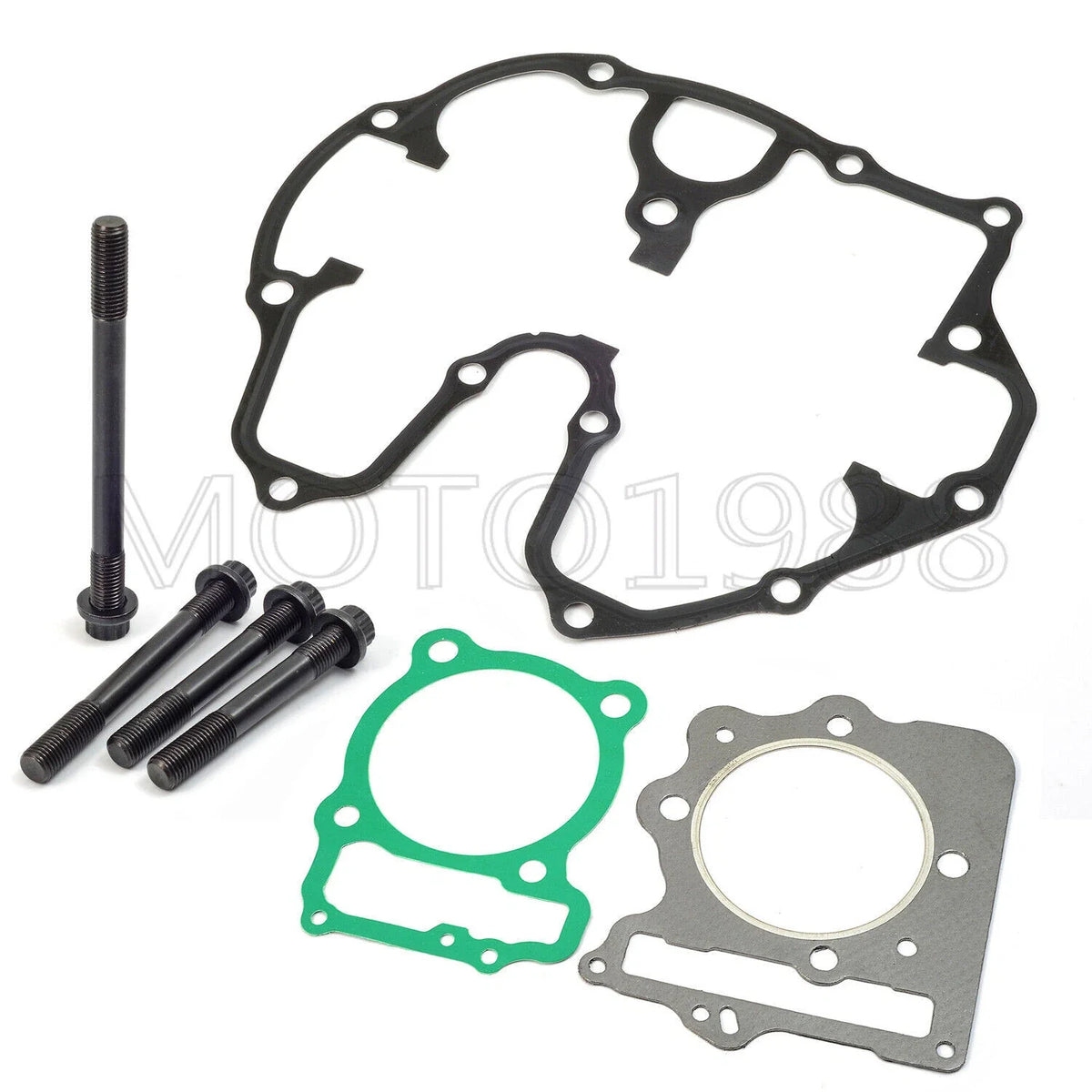 Cylinder Head Studs Nut Kit & Gasket Set for Honda TRX400X TRX400EX (2004–2009)