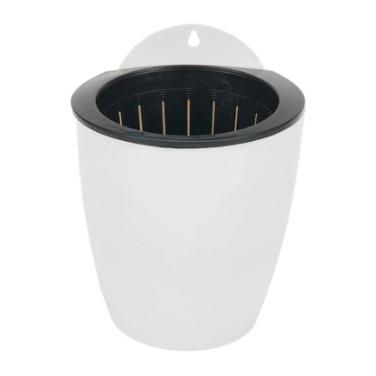 Wall Flower Pot Water-absorbing Box for Indoor Outdoor Garden Decor