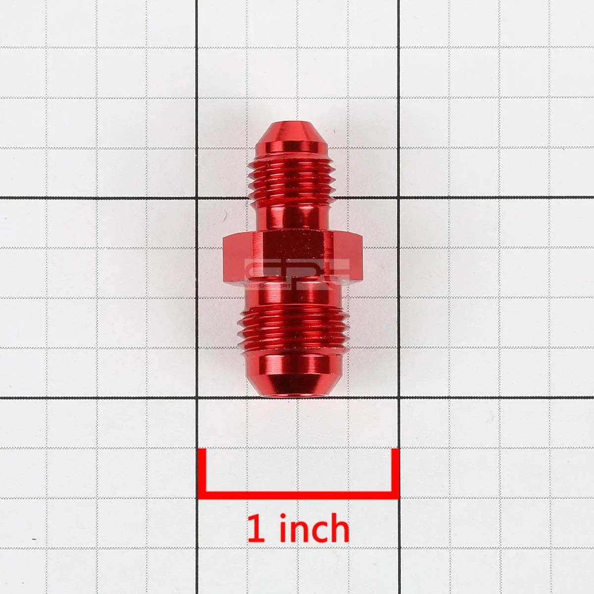 Red Aluminum 4AN to 6AN Reducer Union Fitting for Hose/Line
